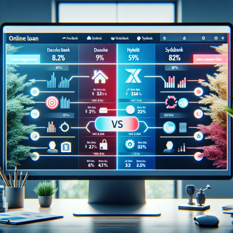 Comparación de Préstamos Online: Danske Bank vs. Nykredit y Otras Opciones